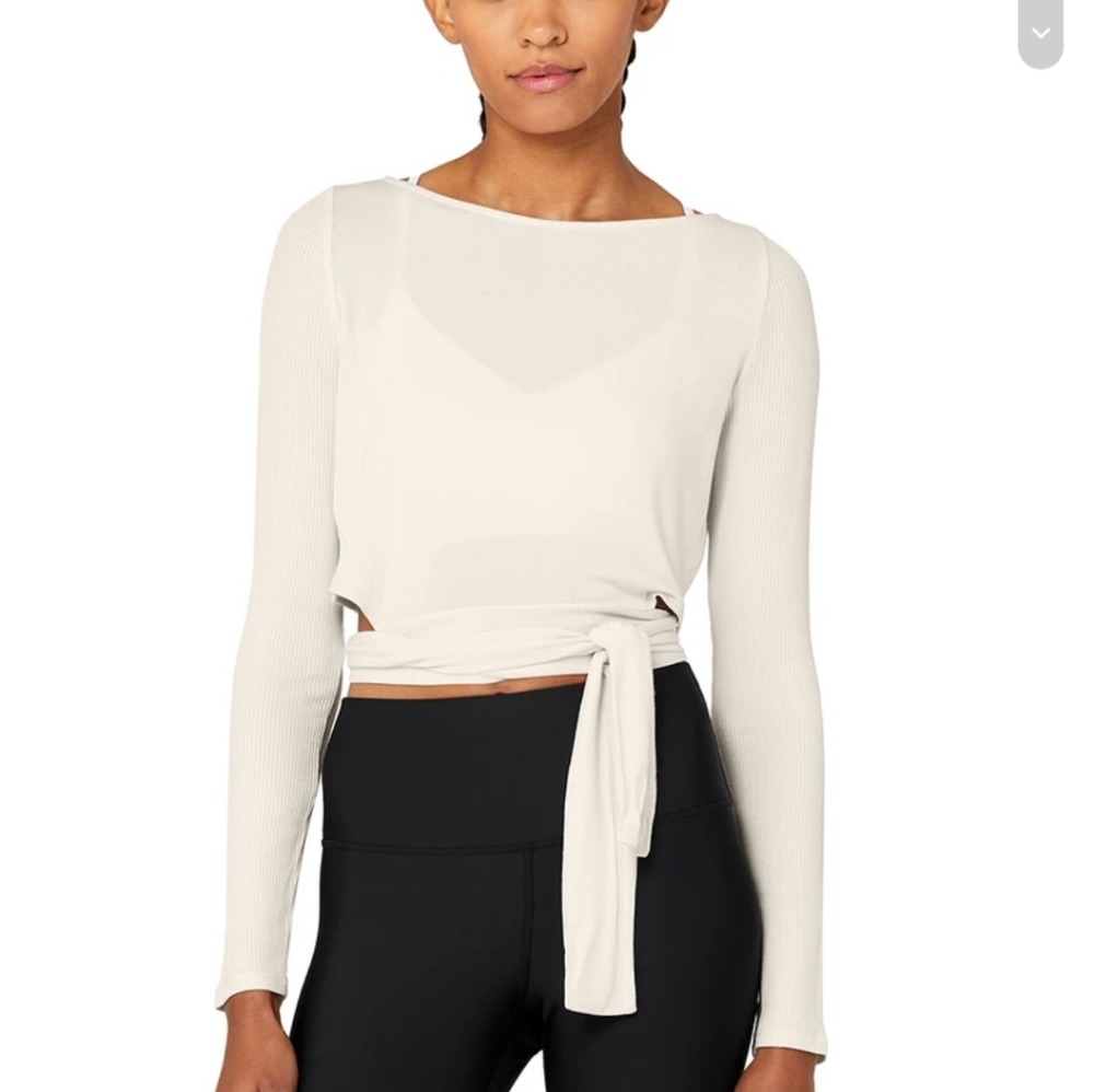 Alo Yoga knit crop top *NWOT
